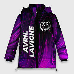 Женская зимняя куртка Avril Lavigne violet plasma