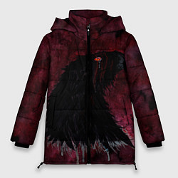 Куртка зимняя женская Орёл с шрамом, цвет: 3D-красный