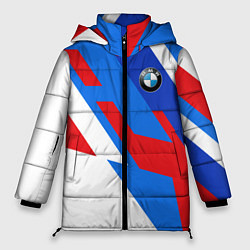 Куртка зимняя женская BMW m colors, цвет: 3D-светло-серый