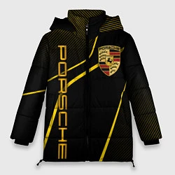 Куртка зимняя женская Porsche - Gold line, цвет: 3D-светло-серый