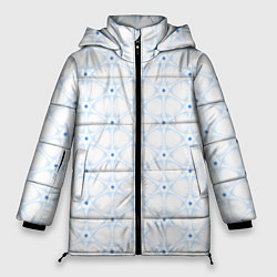 Куртка зимняя женская Ясна3 - Небесная структура светлый, цвет: 3D-светло-серый