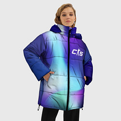 Куртка зимняя женская Counter-Strike 2 northern cold, цвет: 3D-черный — фото 2