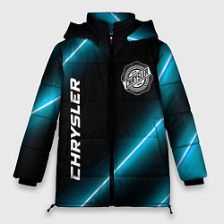 Куртка зимняя женская Chrysler неоновые лампы, цвет: 3D-черный