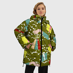 Куртка зимняя женская Подарки и сувениры, цвет: 3D-светло-серый — фото 2
