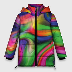 Куртка зимняя женская Bright colors, цвет: 3D-светло-серый