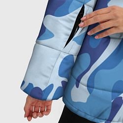 Куртка зимняя женская Blue military, цвет: 3D-светло-серый — фото 2
