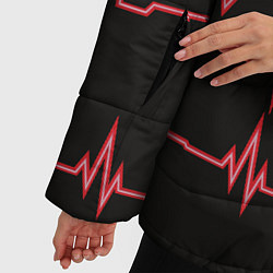 Куртка зимняя женская Мой пульс, цвет: 3D-черный — фото 2