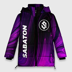 Куртка зимняя женская Sabaton violet plasma, цвет: 3D-черный