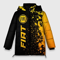 Куртка зимняя женская Fiat - gold gradient: по-вертикали, цвет: 3D-черный