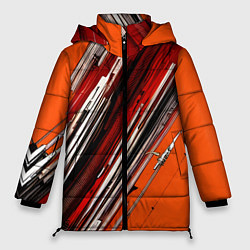 Женская зимняя куртка Киберпанк модерн линии