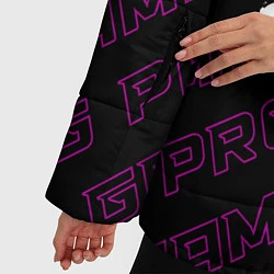 Куртка зимняя женская DayZ pro gaming: по-вертикали, цвет: 3D-черный — фото 2