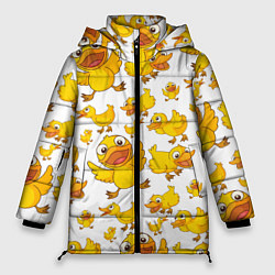Куртка зимняя женская Yellow ducklings, цвет: 3D-светло-серый