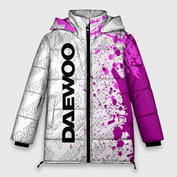 Куртка зимняя женская Daewoo pro racing: по-вертикали, цвет: 3D-черный