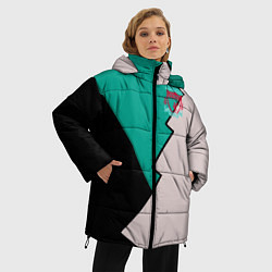 Куртка зимняя женская Выездная форма Ливерпуль, цвет: 3D-черный — фото 2