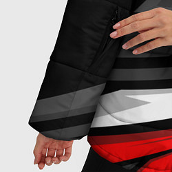 Куртка зимняя женская Kawasaki - red uniform, цвет: 3D-черный — фото 2