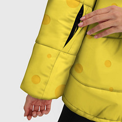 Куртка зимняя женская Желтый сыр, цвет: 3D-красный — фото 2