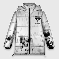 Куртка зимняя женская The Last of Us отпечатки, цвет: 3D-светло-серый
