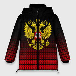 Куртка зимняя женская Русский мир, цвет: 3D-черный