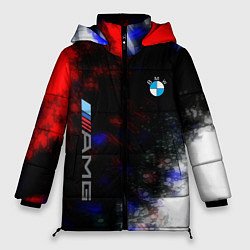 Куртка зимняя женская Bmw true colors, цвет: 3D-светло-серый
