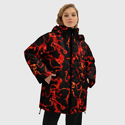 Куртка зимняя женская Магма инферно, цвет: 3D-светло-серый — фото 2