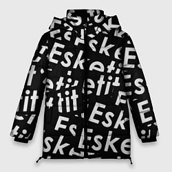 Куртка зимняя женская Esskeetit rap, цвет: 3D-светло-серый