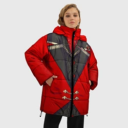 Куртка зимняя женская Алый фрак, цвет: 3D-светло-серый — фото 2
