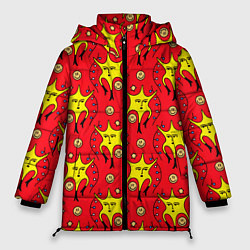 Женская зимняя куртка Звездная каракуля