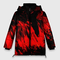 Куртка зимняя женская Красное пламя, цвет: 3D-красный