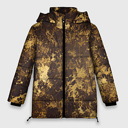 Куртка зимняя женская Золотые руины, цвет: 3D-красный
