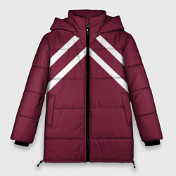 Куртка зимняя женская Бордовая кофта костюм Марата - слово пацана сериал, цвет: 3D-черный