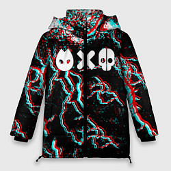 Куртка зимняя женская Love death & robots strom, цвет: 3D-светло-серый