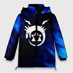 Куртка зимняя женская Fullmetal Alchemist soul, цвет: 3D-черный