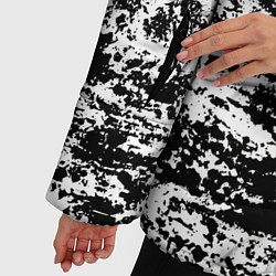 Куртка зимняя женская Counter Strike go - pattern, цвет: 3D-черный — фото 2