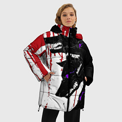 Куртка зимняя женская Стая на охоте, цвет: 3D-черный — фото 2