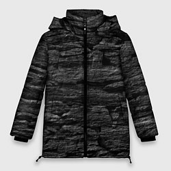 Женская зимняя куртка Графитовый черный камень