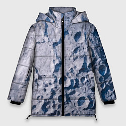 Куртка зимняя женская Кратеры на Луне - star dust, цвет: 3D-красный