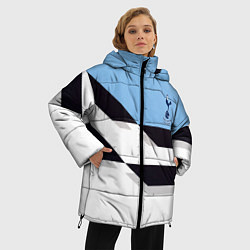 Куртка зимняя женская Tottenham sport geometry, цвет: 3D-светло-серый — фото 2