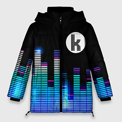 Куртка зимняя женская The Killers эквалайзер, цвет: 3D-черный