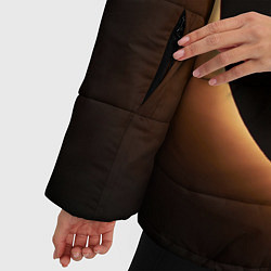 Куртка зимняя женская Полнолуние, цвет: 3D-черный — фото 2