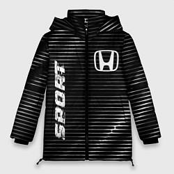 Куртка зимняя женская Honda sport metal, цвет: 3D-черный