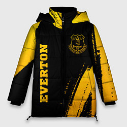 Куртка зимняя женская Everton - gold gradient вертикально, цвет: 3D-черный