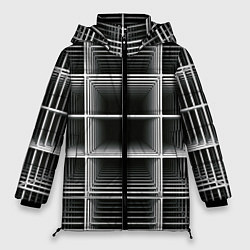 Женская зимняя куртка Кубический каркас