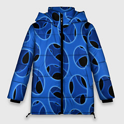 Куртка зимняя женская Синяя мембрана с перфорацией, цвет: 3D-черный