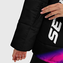 Куртка зимняя женская Sevilla speed game lights, цвет: 3D-черный — фото 2