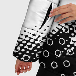 Куртка зимняя женская Juventus sport steel, цвет: 3D-черный — фото 2