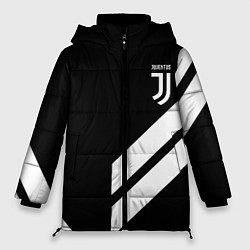 Куртка зимняя женская Juventus line white, цвет: 3D-черный