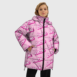 Куртка зимняя женская Barbie Pattern, цвет: 3D-красный — фото 2