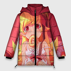 Куртка зимняя женская Ошино Шинобу, цвет: 3D-черный