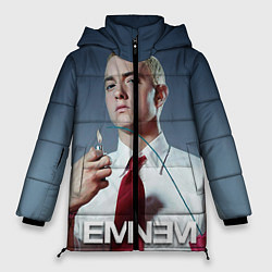 Куртка зимняя женская Eminem Fire, цвет: 3D-красный