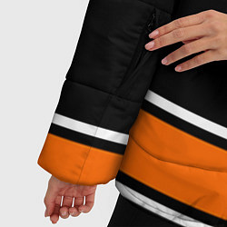 Куртка зимняя женская Anaheim Ducks Selanne, цвет: 3D-черный — фото 2